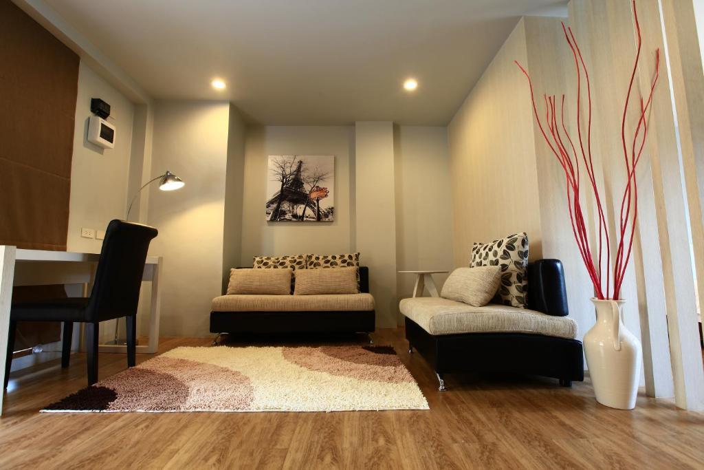 The One Residence Hotel Bangkok Phòng bức ảnh